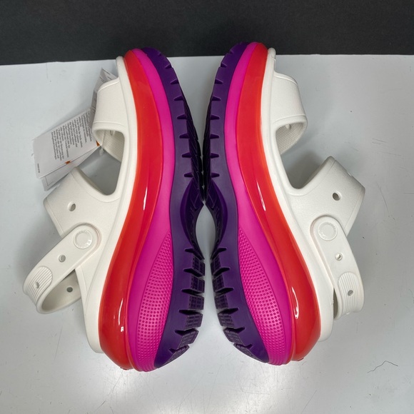 Crocs Classic Mega Crush Sandal Unisex Thick Soled Sandals W 10 M 8 NWT NEW** - Picture 5 of 10